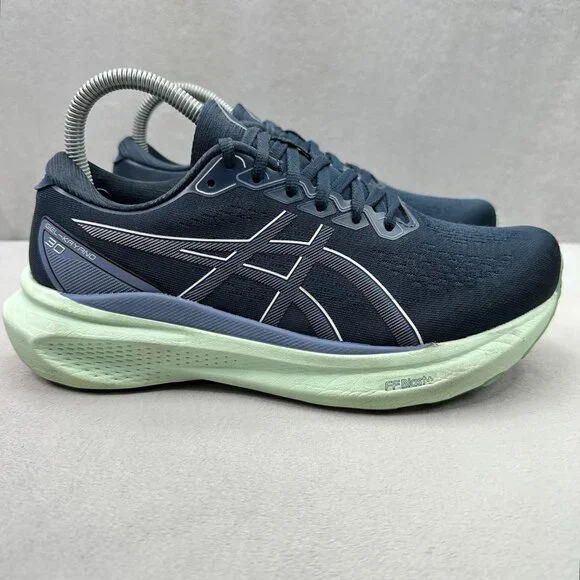 Womens Size 8 ASICS Gel-Kayano 30 Shoes French Blue / Mint Running Sneakers - Picture 1 of 8